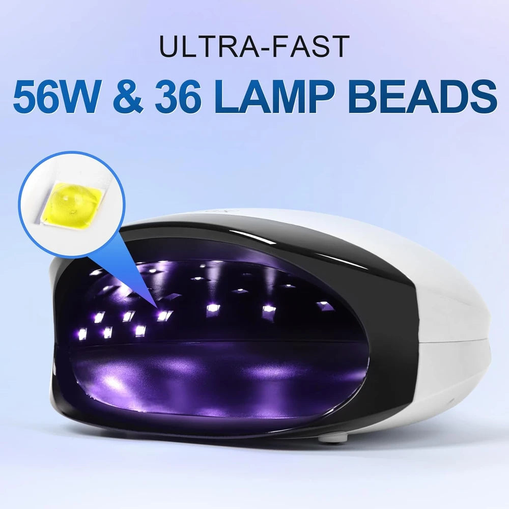 L'UGX 56W UV LED Nail Lamp