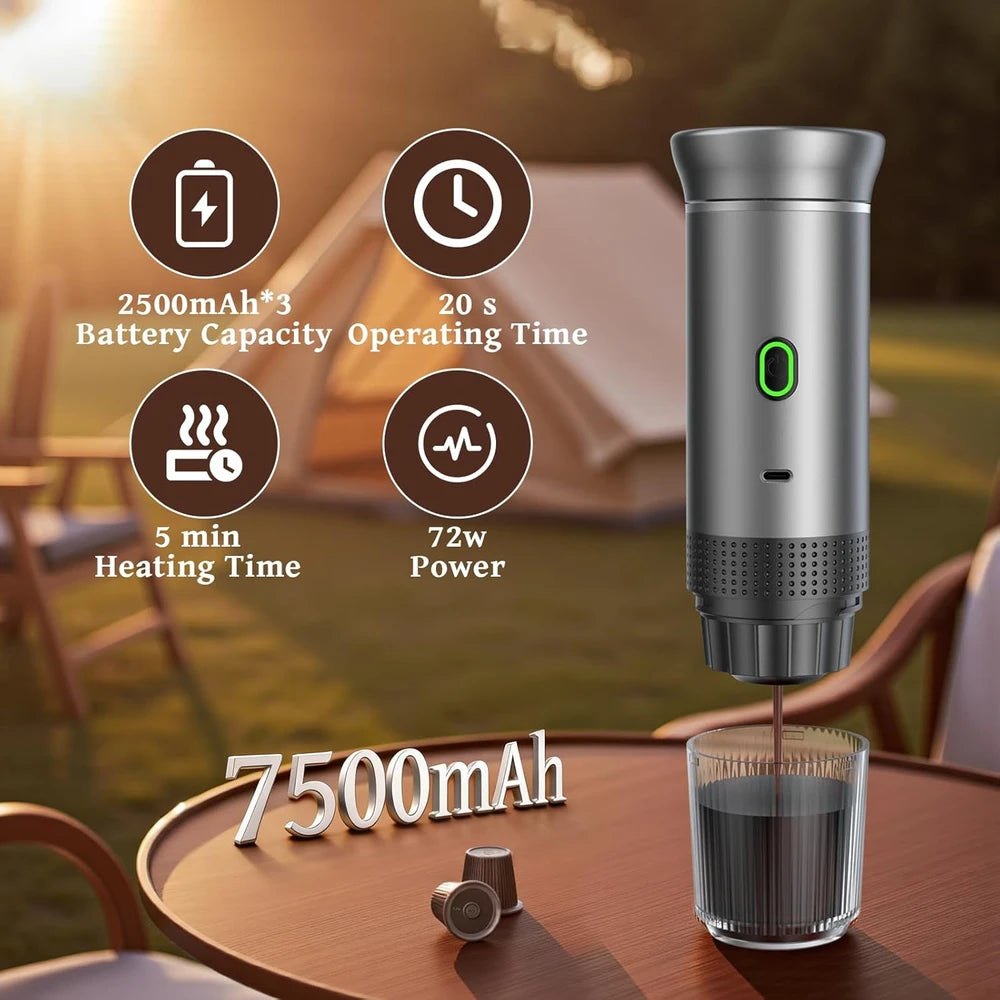 Portable Espresso Machine Green