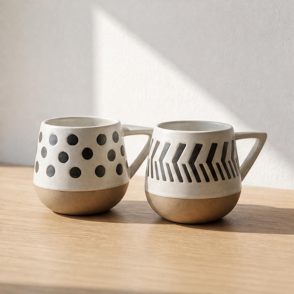 The Mug — Ceramic with Exposed Clay Base
