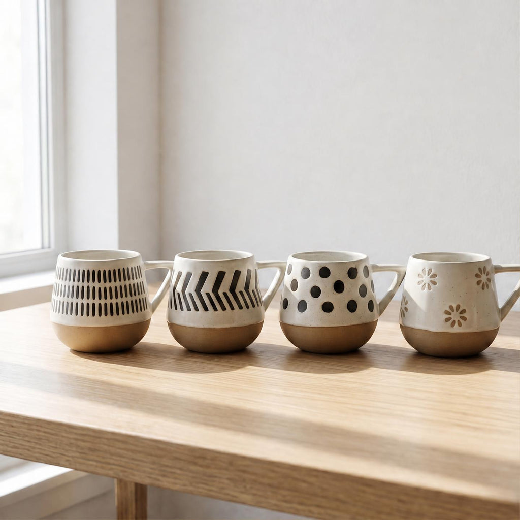 The Mug — Ceramic with Exposed Clay Base