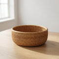 The Wicker Basket — Handwoven Natural Straw