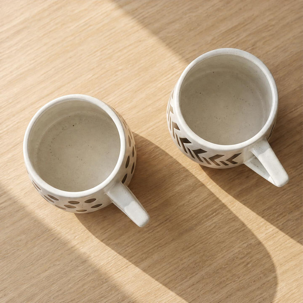 The Mug — Ceramic with Exposed Clay Base