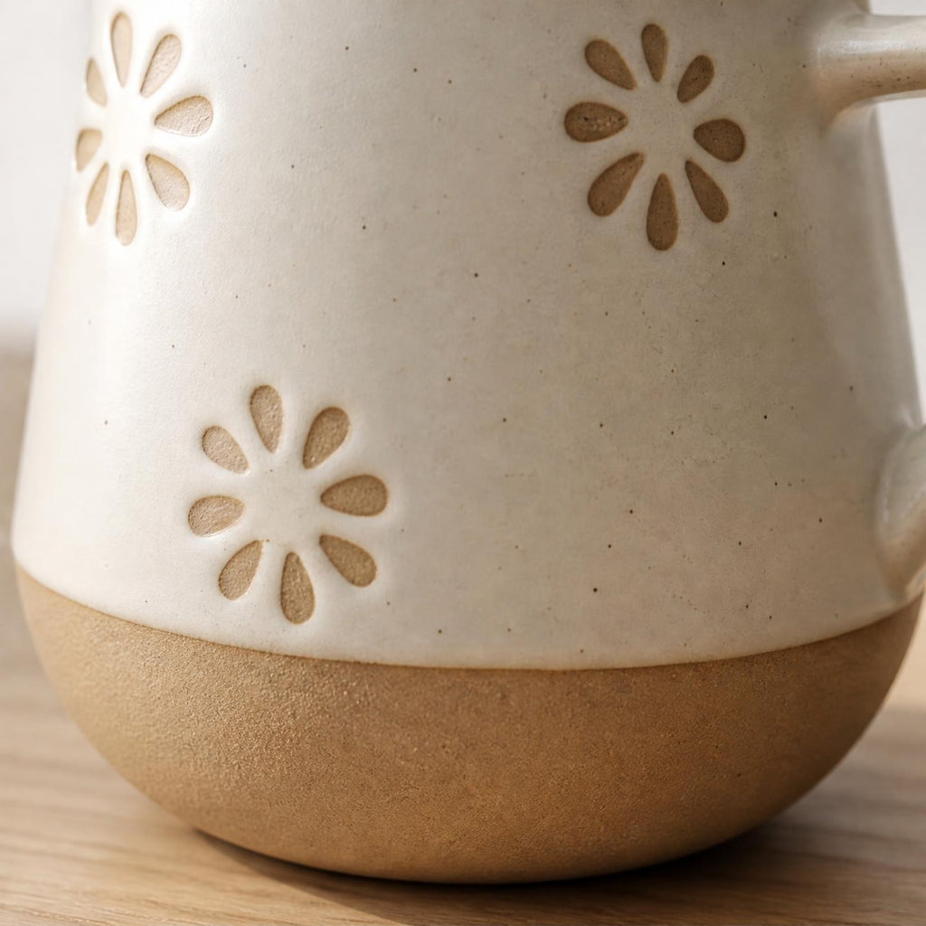 The Mug — Ceramic with Exposed Clay Base