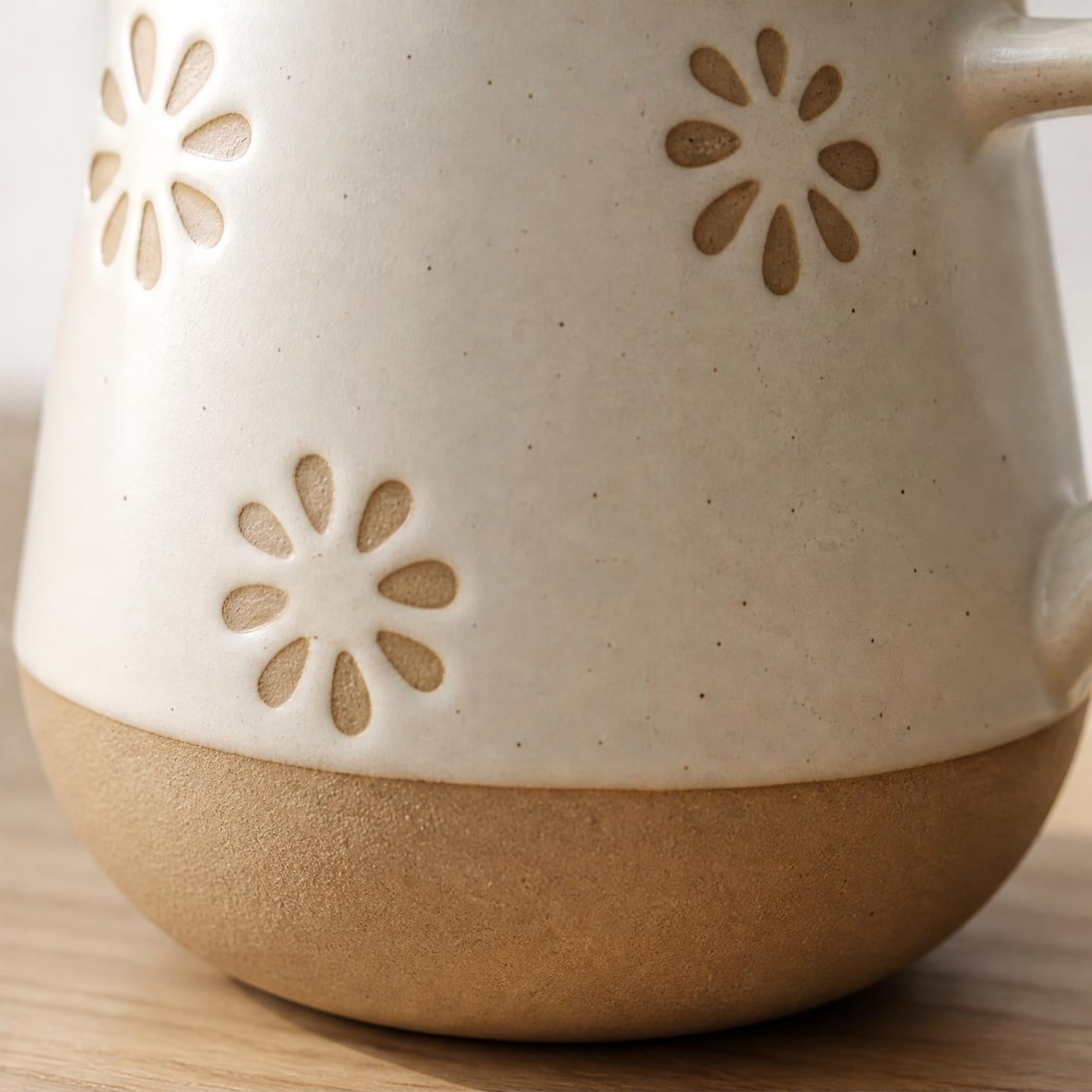 The Mug — Ceramic with Exposed Clay Base